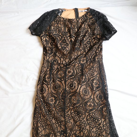 Black Lace Dress - Picture 1 of 5